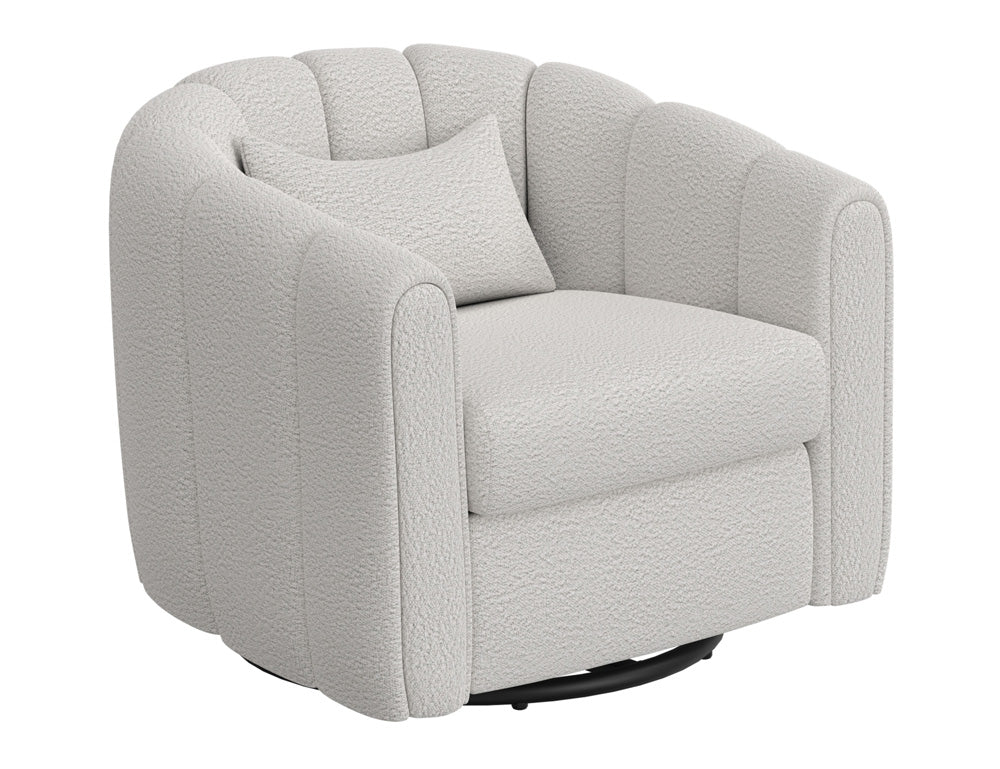 IFD - Viera - Wooden Frame & Metal Base, 360 Degree Swivel Glider Accent Chair - IUP515-ACH-101 view 1
