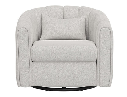 IFD - Viera - Wooden Frame & Metal Base, 360 Degree Swivel Glider Accent Chair - IUP515-ACH-101 view 2