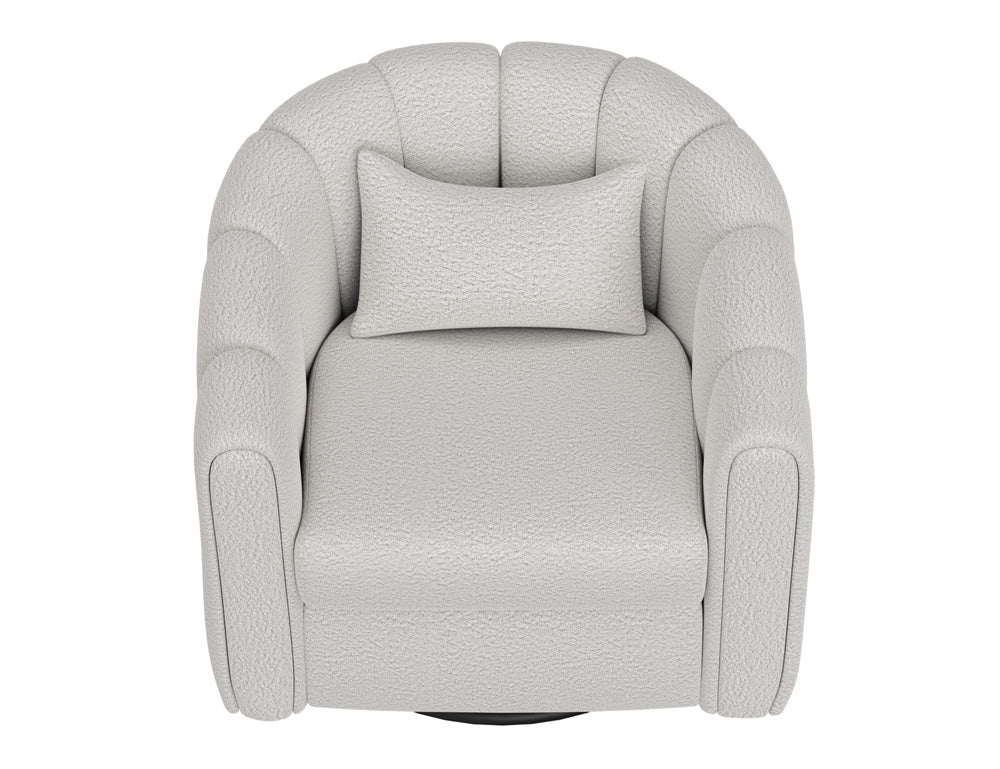 IFD - Viera - Wooden Frame & Metal Base, 360 Degree Swivel Glider Accent Chair - IUP515-ACH-101 view 3