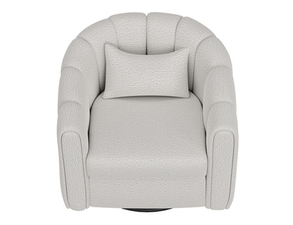 IFD - Viera - Wooden Frame & Metal Base, 360 Degree Swivel Glider Accent Chair - IUP515-ACH-101 view 3