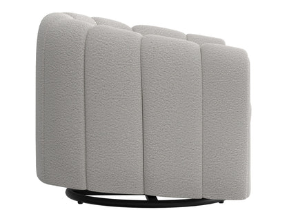 IFD - Viera - Wooden Frame & Metal Base, 360 Degree Swivel Glider Accent Chair - IUP515-ACH-101 view 4