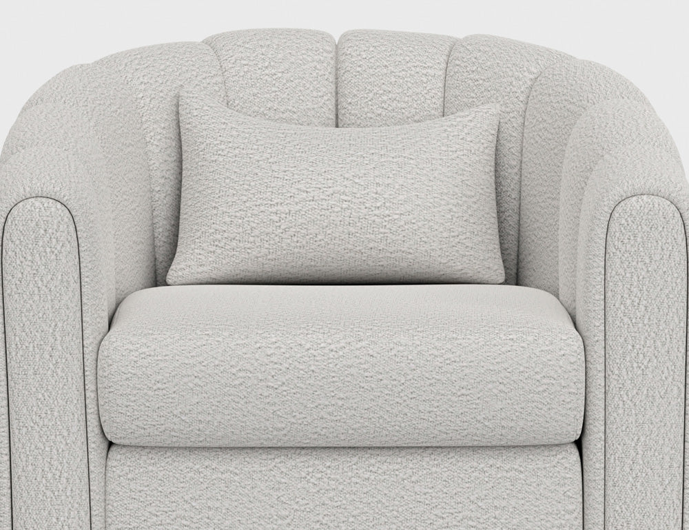 IFD - Viera - Wooden Frame & Metal Base, 360 Degree Swivel Glider Accent Chair - IUP515-ACH-101 view 6