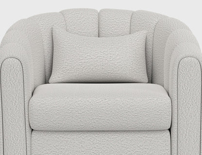 IFD - Viera - Wooden Frame & Metal Base, 360 Degree Swivel Glider Accent Chair - IUP515-ACH-101 view 6
