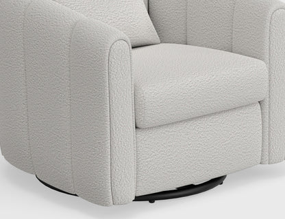IFD - Viera - Wooden Frame & Metal Base, 360 Degree Swivel Glider Accent Chair - IUP515-ACH-101 view 7