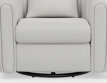 IFD - Viera - Wooden Frame & Metal Base, 360 Degree Swivel Glider Accent Chair - IUP515-ACH-101 view 8