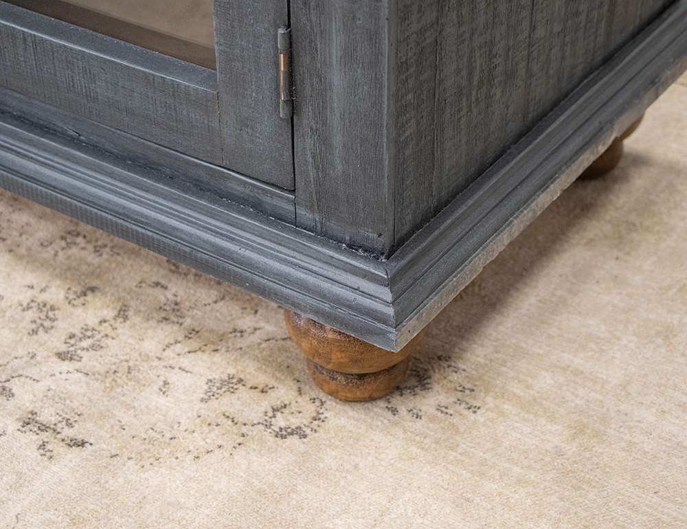 IFD - Vintage - 3 Drawer 4 Door Console - IFD9701CNSBL veiw 3