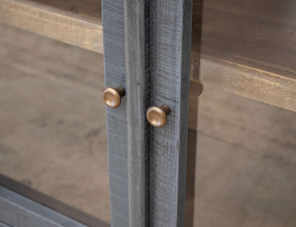 IFD - Vintage - 3 Drawer 4 Door Console - IFD9701CNSBL veiw 4