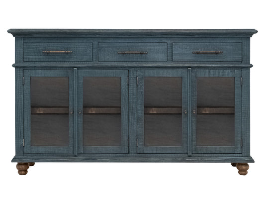 IFD - Vintage - 3 Drawer 4 Door Console - IFD9701CNSBL view 2