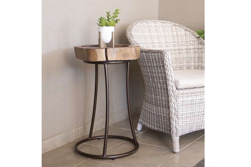 IFD - Vivo Martini Table w/ Iron Base - IFD8801MTN veiw 2