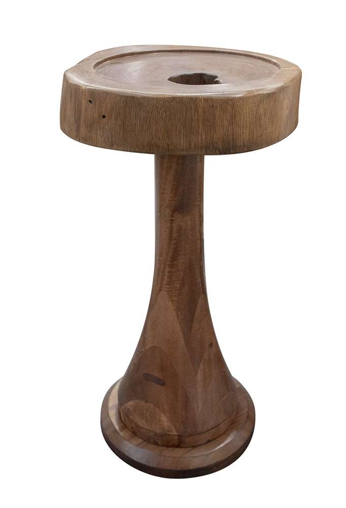 IFD - Vivo Martini Table w/ Wooden Base - IFD8802MTN veiw 1