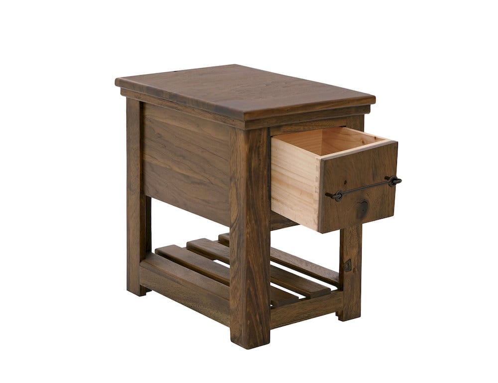 IFD  - Walnut  - 1 Drawer, Chairside Table  - IFD3422CST view 4