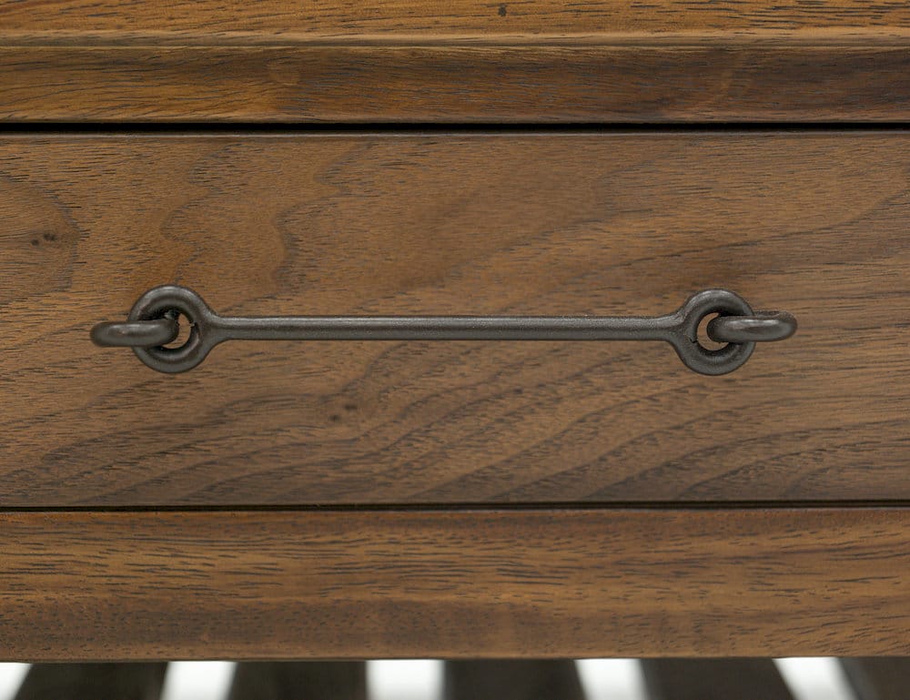 IFD  - Walnut  - 1 Drawer, End Table  - IFD3422END view 6