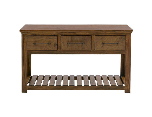 IFD  - Walnut  - 3 Drawer, Sofa Table  - IFD3422SFT view 2