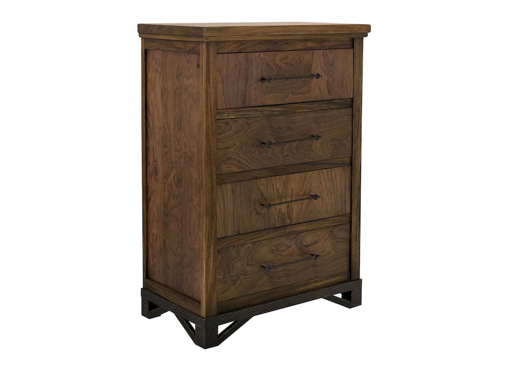 IFD  - Walnut  - 4 Drawer, Chest  - IFD3421CHT view 1