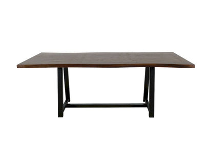 IFD  - Walnut  - Trestle Dining Table  - IFD3422TBL view 1