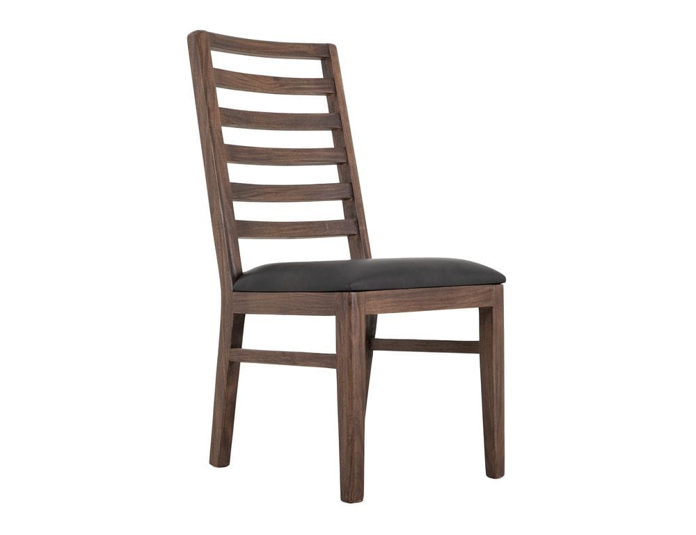 IFD - Walnut - Wooden Chair in Walnut Brown (Set of 2) - IFD3421CHR view 1