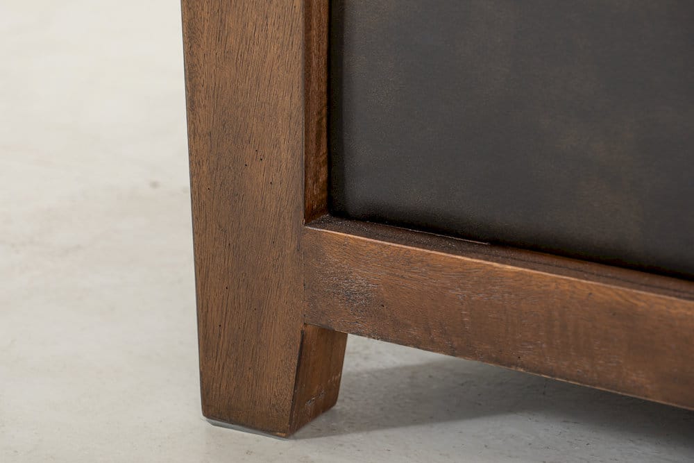 IFD  - Walnut  - Wooden Frame & Base, Armchair  - Brown/Black  - IUP342-ACH-216 view 9