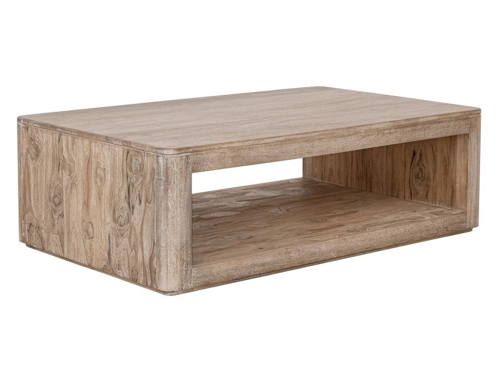 IFD - White Balam - 1 Shelf, Cocktail Table in Ivory - IFD4323CKT view 1