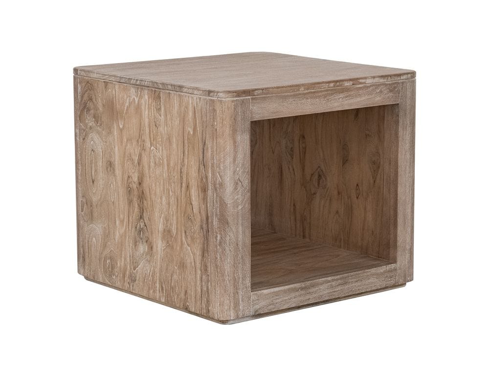 IFD - White Balam - 1 Shelf, End Table in Ivory - IFD4323END view 1