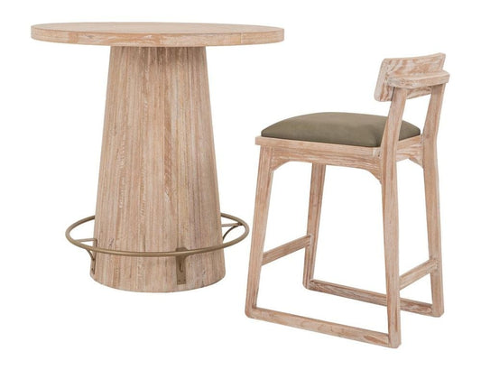 IFD - White Balam - Bistro Pub Table - IFD4321BARBIS view 2