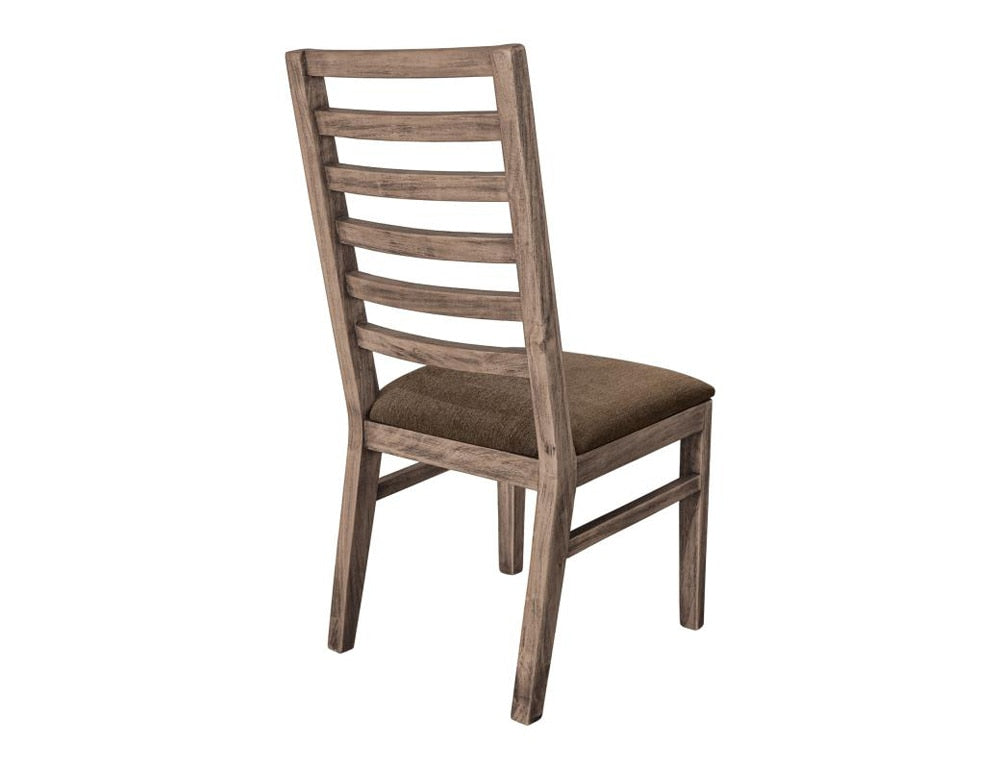 IFD - White Balam - Chair in Ivory White - IFD4323CHR veiw 2