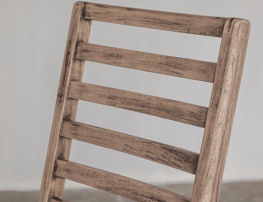 IFD - White Balam - Chair in Ivory White - IFD4323CHR veiw 3