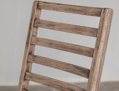 IFD - White Balam - Chair in Ivory White - IFD4323CHR veiw 3