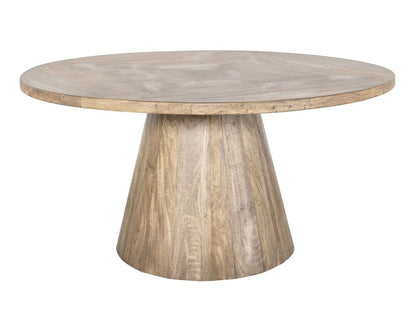 IFD - White Balam - Round Dining Table - IFD4321DINTBLRD view 1