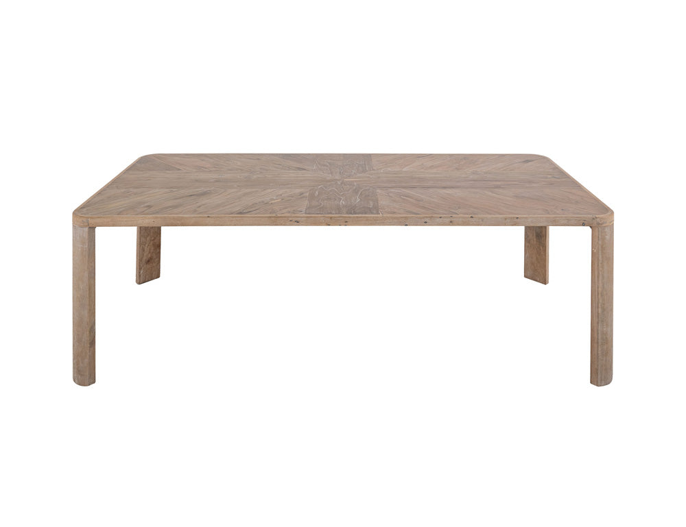IFD - White Balam - Table in Ivory White - IFD4321TBL view 2