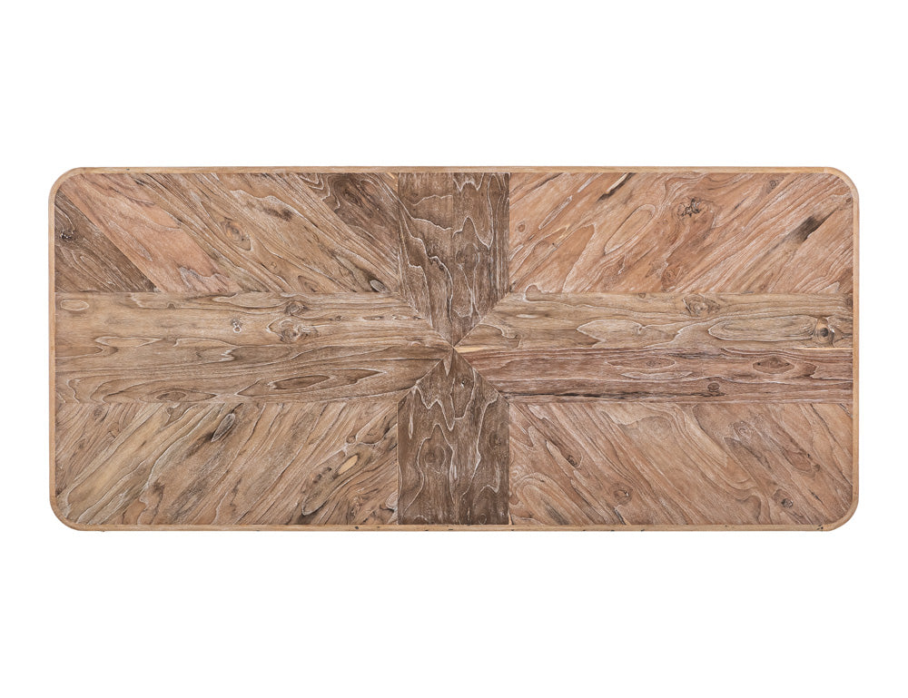 IFD - White Balam - Table in Ivory White - IFD4321TBL view 3