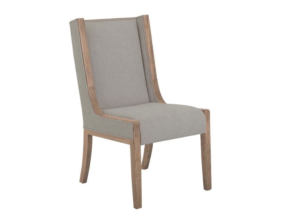 IFD - White Balam - Upholstered Wooden Chair in Ivory White (Set of 2) - IFD4321CHUIV view 1