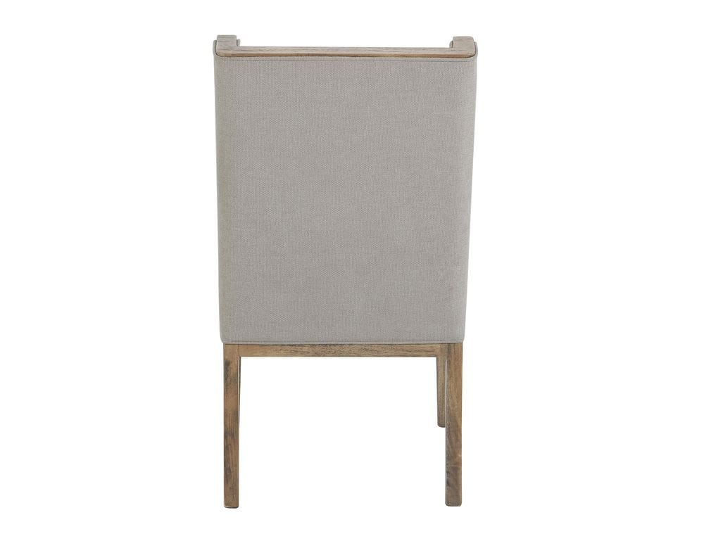 IFD - White Balam - Upholstered Wooden Chair in Ivory White (Set of 2) - IFD4321CHUIV view 3