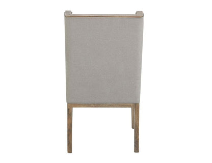 IFD - White Balam - Upholstered Wooden Chair in Ivory White (Set of 2) - IFD4321CHUIV view 3