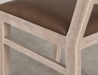 IFD - White Balam - Wooden Chair in Camel Brown (Set of 2) - IFD4321CHR view 6