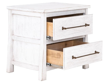IFD - White Roots - 2 Drawer Nightstand - IFD6131NTS view 2