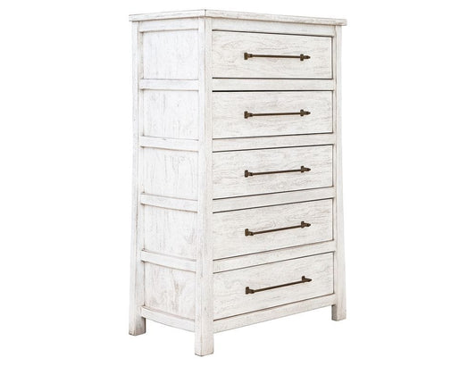 IFD - White Roots - 5 Drawer Chest - IFD6131CHT view 1