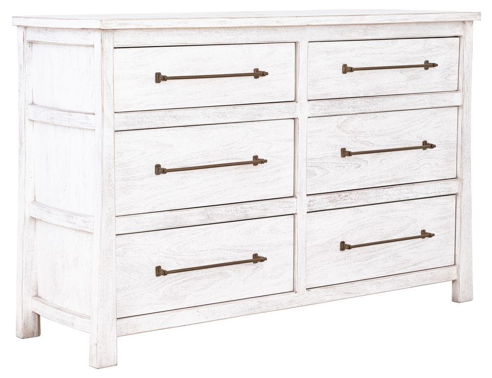 IFD - White Roots - 6 Drawer Dresser - IFD6131DSR view 1