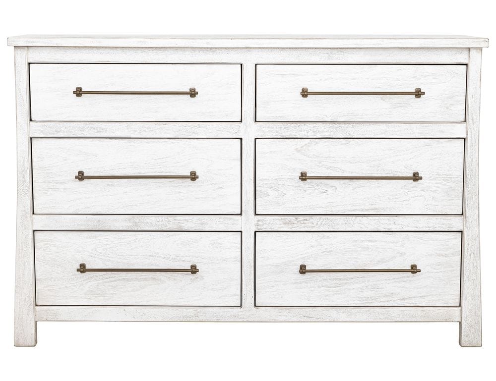 IFD - White Roots - 6 Drawer Dresser - IFD6131DSR view 3