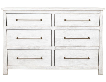 IFD - White Roots - 6 Drawer Dresser - IFD6131DSR view 3