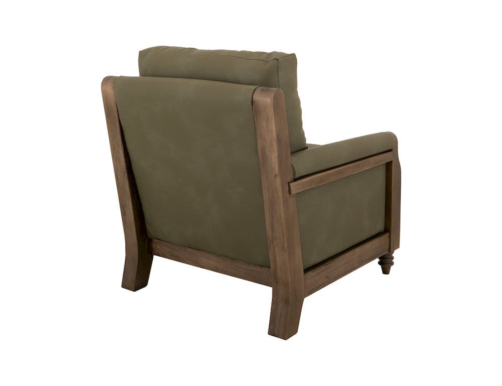 IFD  - Xel-Ha II  - Wooden Frame, Armchair  - Green  - IUP574-ACH-232 view 4