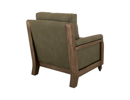 IFD  - Xel-Ha II  - Wooden Frame, Armchair  - Green  - IUP574-ACH-232 view 4