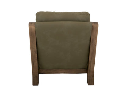 IFD  - Xel-Ha II  - Wooden Frame, Armchair  - Green  - IUP574-ACH-232 view 5