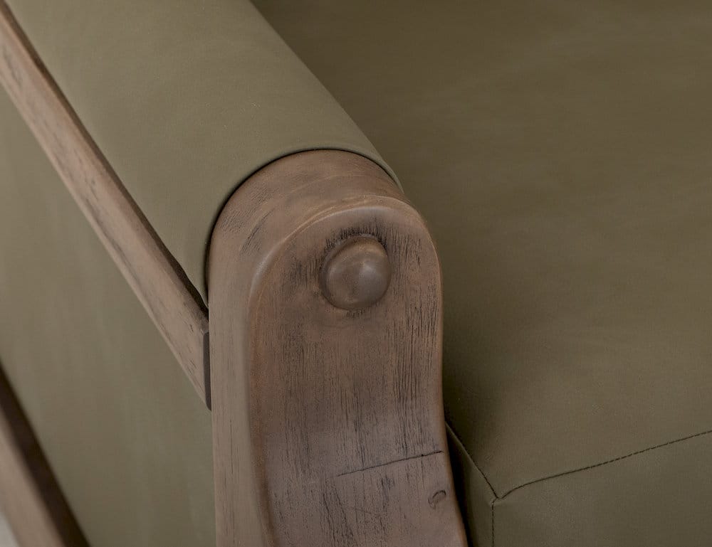 IFD  - Xel-Ha II  - Wooden Frame, Armchair  - Green  - IUP574-ACH-232 view 8