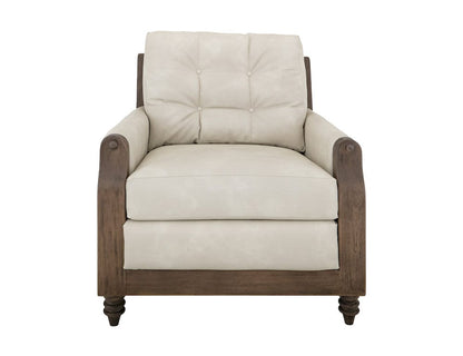 IFD  - Xel-Ha II  - Wooden Frame, Armchair  - White  - IUP574-ACH-234 view 2