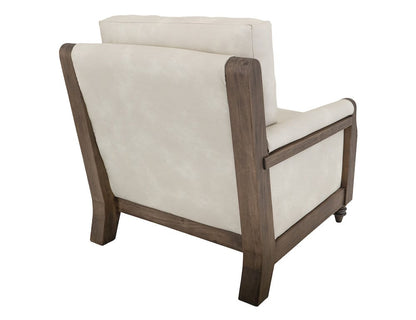 IFD  - Xel-Ha II  - Wooden Frame, Armchair  - White  - IUP574-ACH-234 view 4