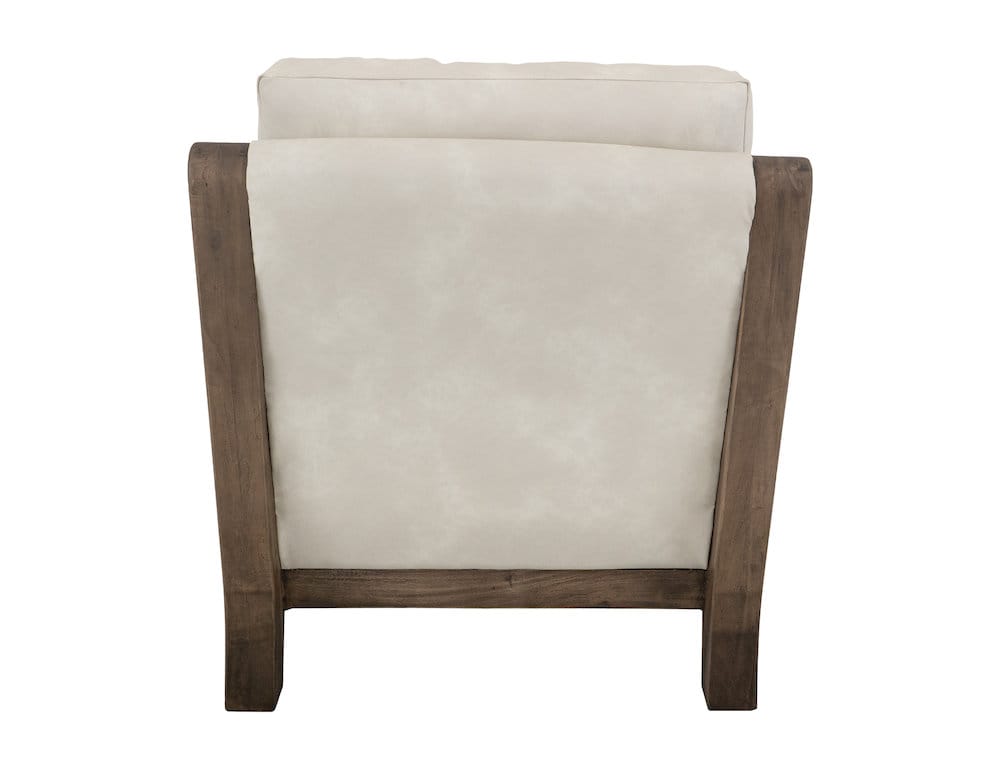 IFD  - Xel-Ha II  - Wooden Frame, Armchair  - White  - IUP574-ACH-234 view 5