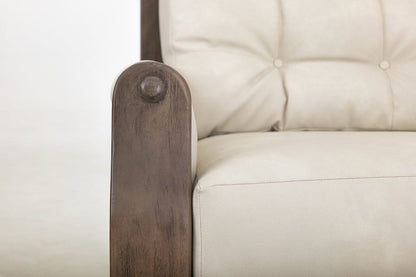 IFD  - Xel-Ha II  - Wooden Frame, Armchair  - White  - IUP574-ACH-234 view 7
