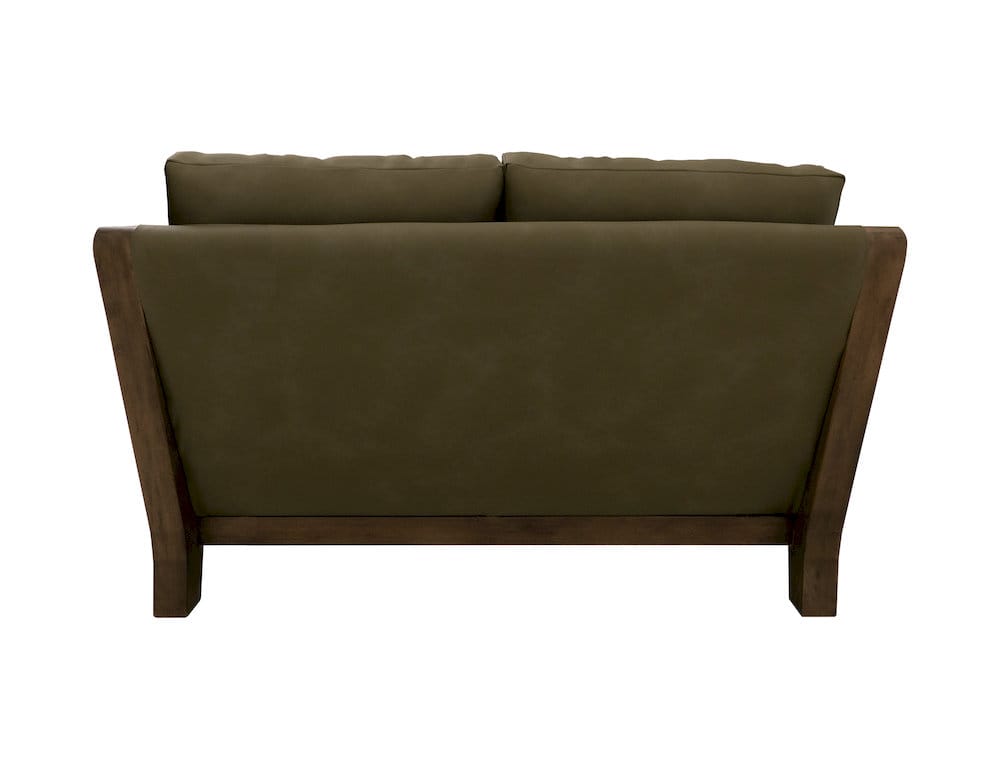 IFD  - Xel-Ha II  - Wooden Frame, Upholstered Loveseat  - Green  - IUP574-LOV-232 view 3