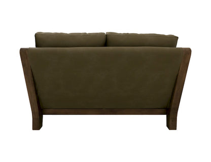 IFD  - Xel-Ha II  - Wooden Frame, Upholstered Loveseat  - Green  - IUP574-LOV-232 view 3