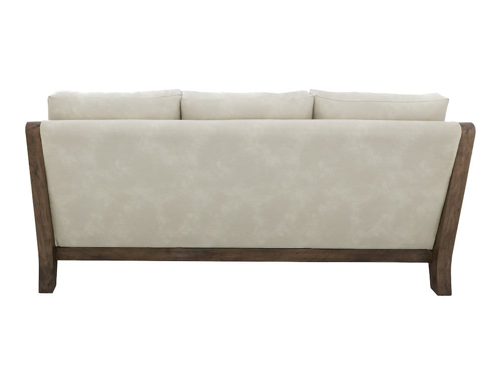 IFD  - Xel-Ha II  - Wooden Frame, Upholstered Sofa  - White  - IUP574-SOF-234 view 5